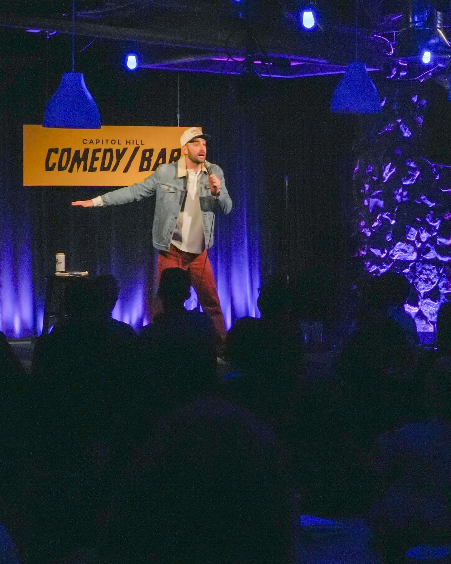Joe Dombrowski on stage